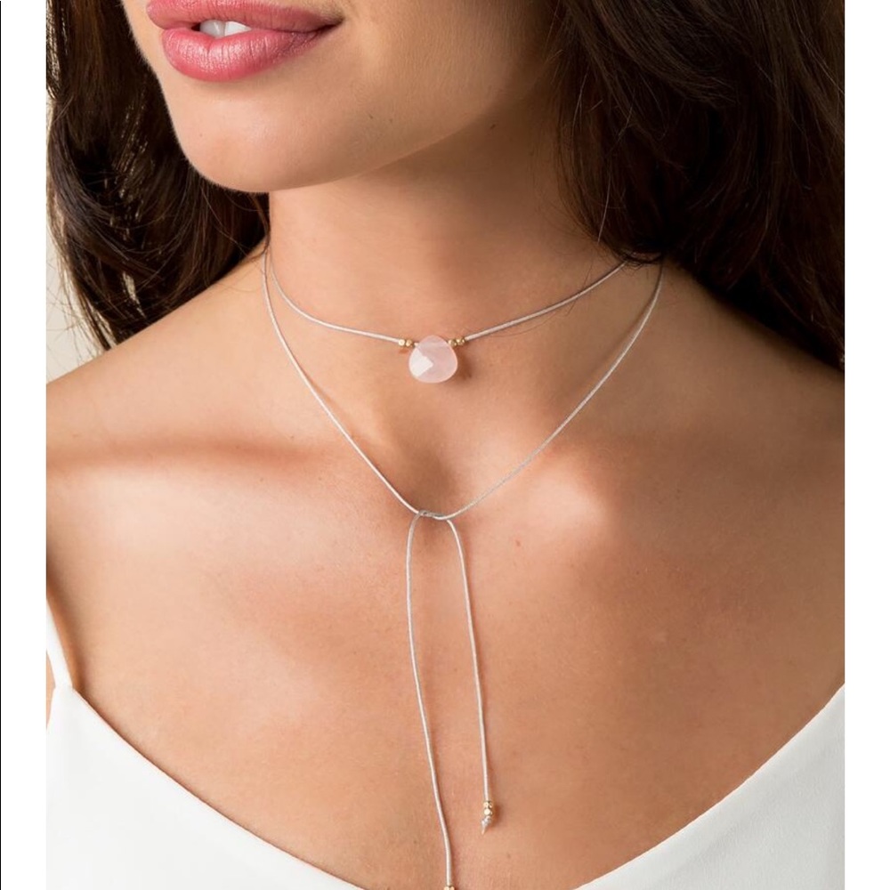 Abby Rose Quartz Choker